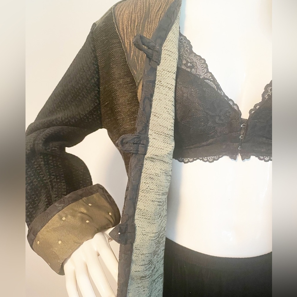 A Ka Mode Patchwork, Wearable Art, Jacket, Blazer… - image 6